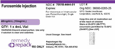 Mm2 (Furosemide 40mg 4ml(10mg mL) 70518 4444 01)